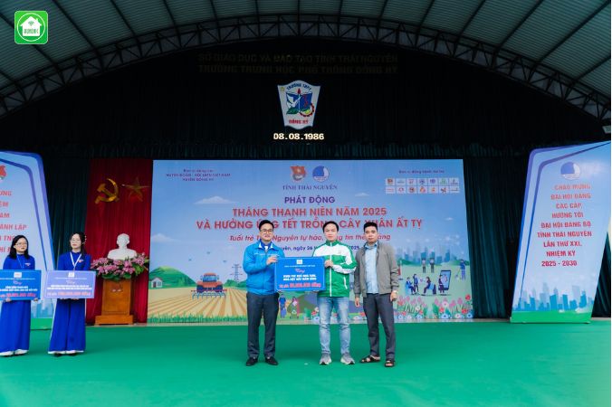 Hunonic đồng hành cùng thanh niên Thái Nguyên chung tay xóa nhà tạm 2 hunonic cùng thanh niên xóa nhà tạm
