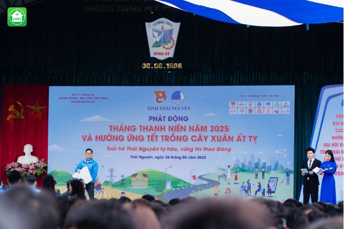 Hunonic đồng hành cùng thanh niên Thái Nguyên chung tay xóa nhà tạm 1 hunonic cùng thanh niên xóa nhà tạm