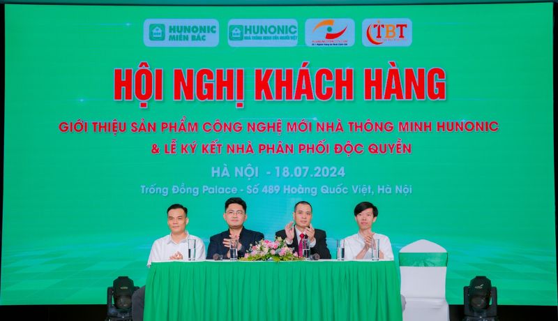 Hunonic Smarthome ký kết với Hoàng Nguyễn CCTV hợp đồng chiến lược năm 2024 2 Ký kết hoàng nguyễn