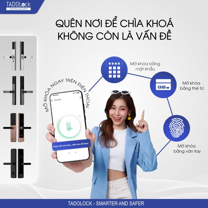 Top 10 Khóa cửa thông minh tốt nhất, giá rẻ 2025 Smart Lock 2 Vô vàn những tính năng vượt trội của khóa thông minh điện tử
